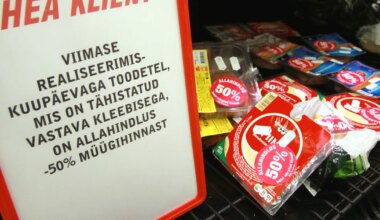 Eesti kukkus vastavas eurotabelis viimaseks