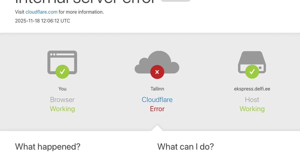 Tõrked rahvusvahelise pilveteenuse pakkuja töös kukutasid osa Eesti suurimad meediaväljaanded