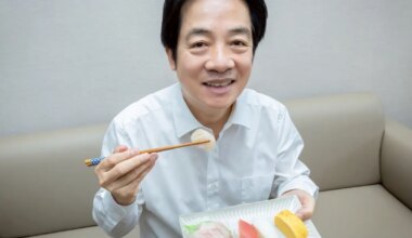 DIPLOMAATIA KÕHU KAUDU ⟩ Taiwani president avaldas sushit süües Jaapanile toetust - Maailm - Postimees.ee