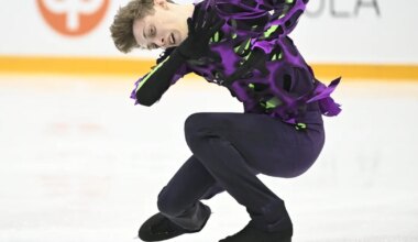 Mihhail Selevko on iluuisutamise GP-etapil pärast lühikava viies