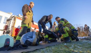 Kes saab varustuse kiiremini selga – päästja või abivallavanem? Komando jättis Suure-Jaaniga hüvasti ja kolib Võhmasse