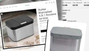 ÜLEHINNATUD VÕI MITTE? ⟩ 5-eurost prügikasti müüakse Eestis 50 euroga? Brykkar lükkab süüdistused ümber