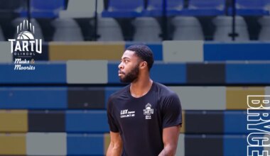 Tartu korvpallimeeskond tõi testimisele ameeriklasest mängujuhi