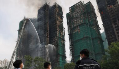 Tules hävinud Hongkongi kõrghoonetest otsitakse sadu kadunud inimesi - Maailm - Postimees.ee