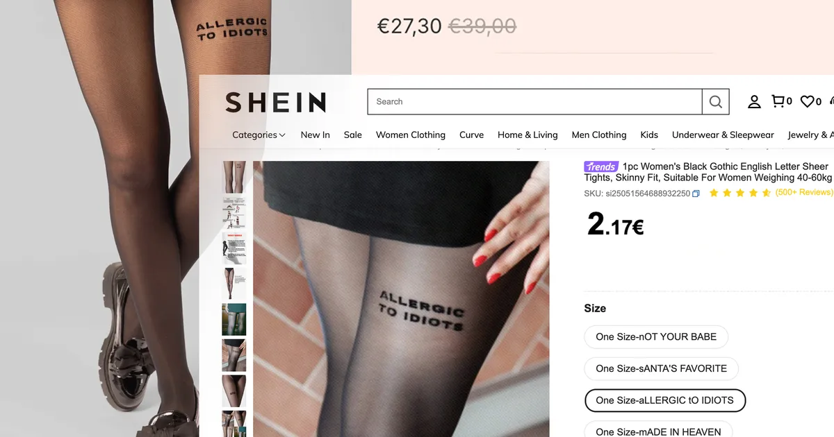 FOTOD ⟩ Kas Eesti bränd müüb 20-kordse juurdehindlusega sukkpükse? Ettevõte lükkab väite ümber, ent tunnistab, et kaup on Hiinast