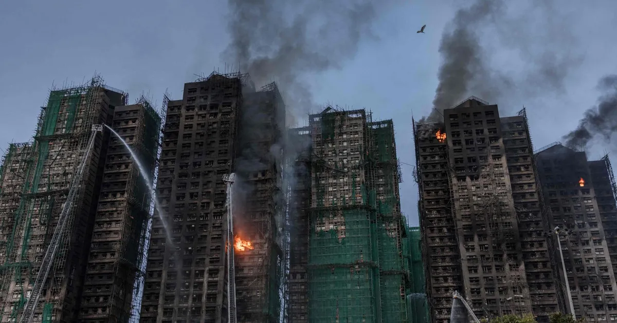 Ehituspraak viis Hongkongis traagilise põlenguni - Maailm - Postimees.ee