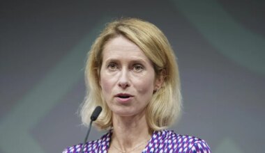 NÄDALA NÄGU ⟩ Kaja Kallase langevad aktsiad - Arvamus