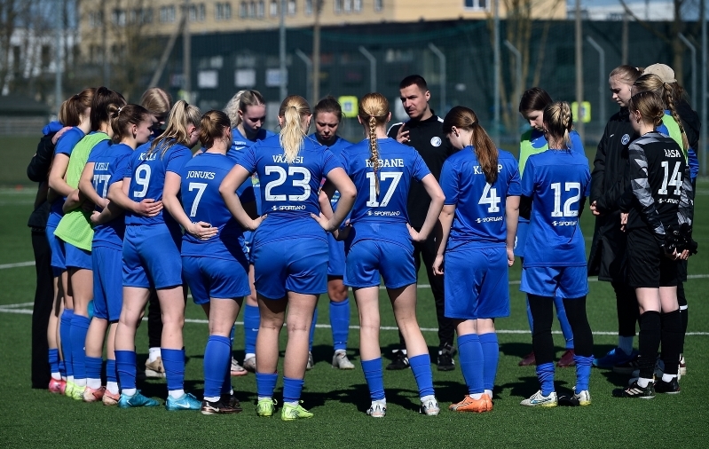 Tartu Tammeka naiskond. Foto: Imre Pühvel