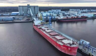 VIDEO | Muuga sadamast läheb teele üks ajaloo suurimaid viljalaevu