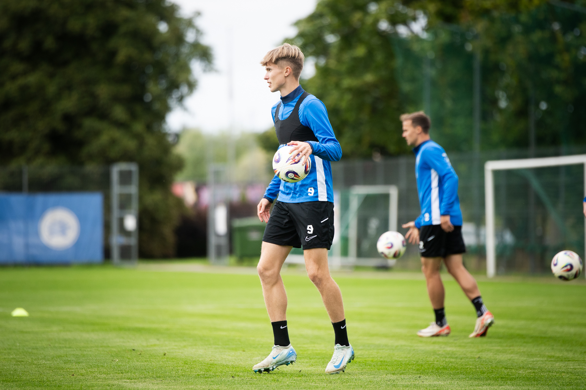 Oma esimeses A-koondise aknas Eerme debüüti kirja ei saanud. Foto: Liisi Troska / jalgpall.ee