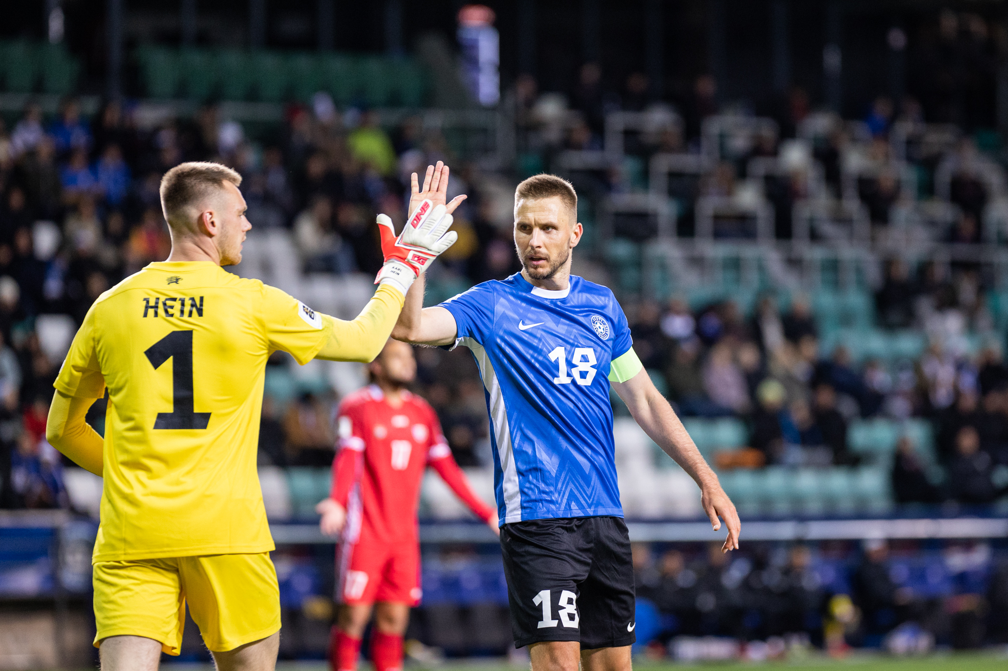 Karol Metsa ja Karl Jakob Heina koduklubid lähevad talvepausil vastamisi. Foto: Jana Pipar