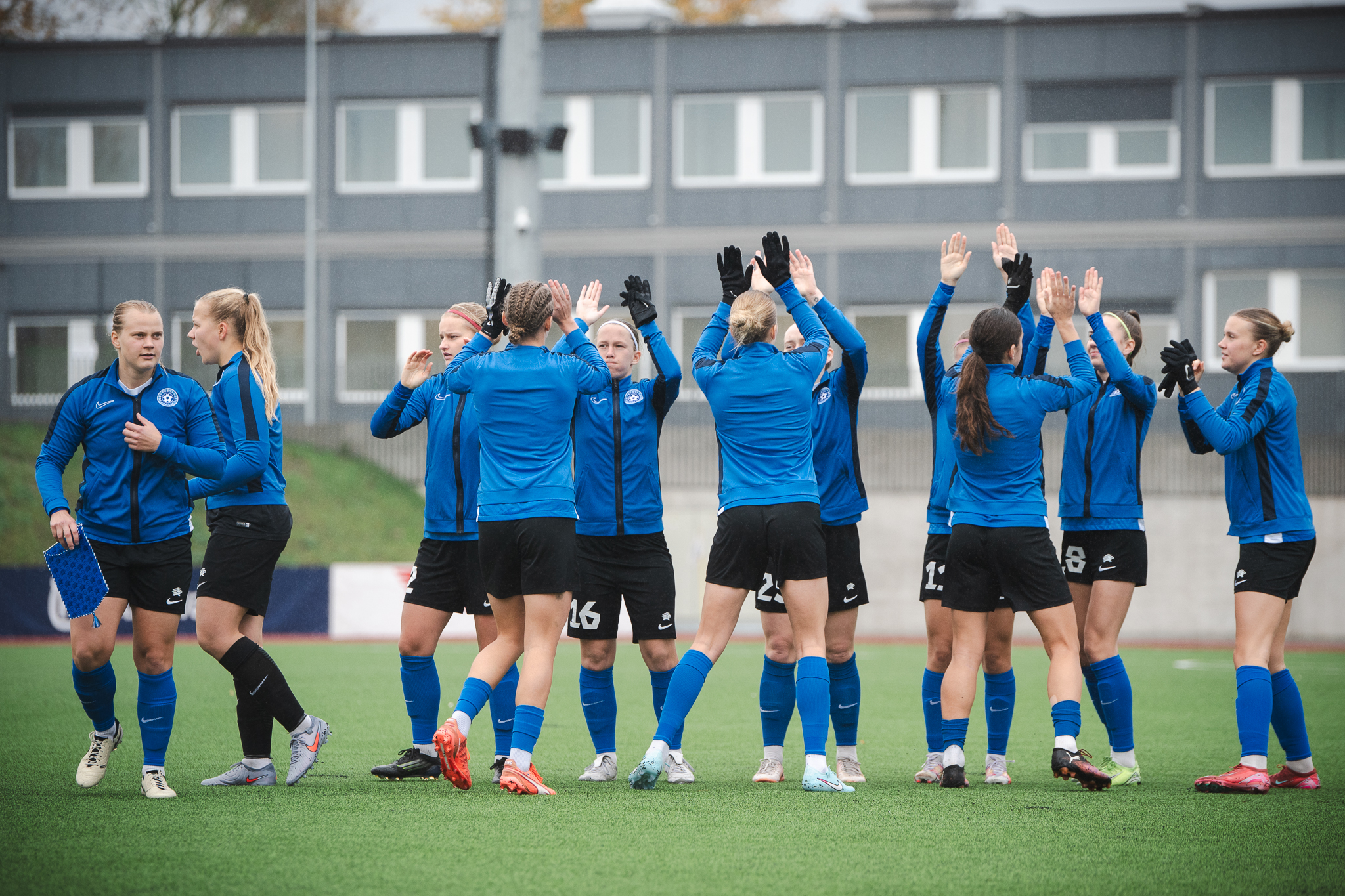 Eesti naiste koondis. Foto: Liisi Troska / jalgpall.ee