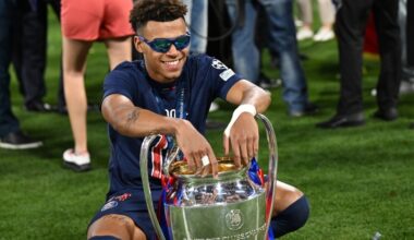 PSG ajaloo esimese Meistrite liiga tiitlini aidanud ääreründaja nimetati kuldseks poisiks