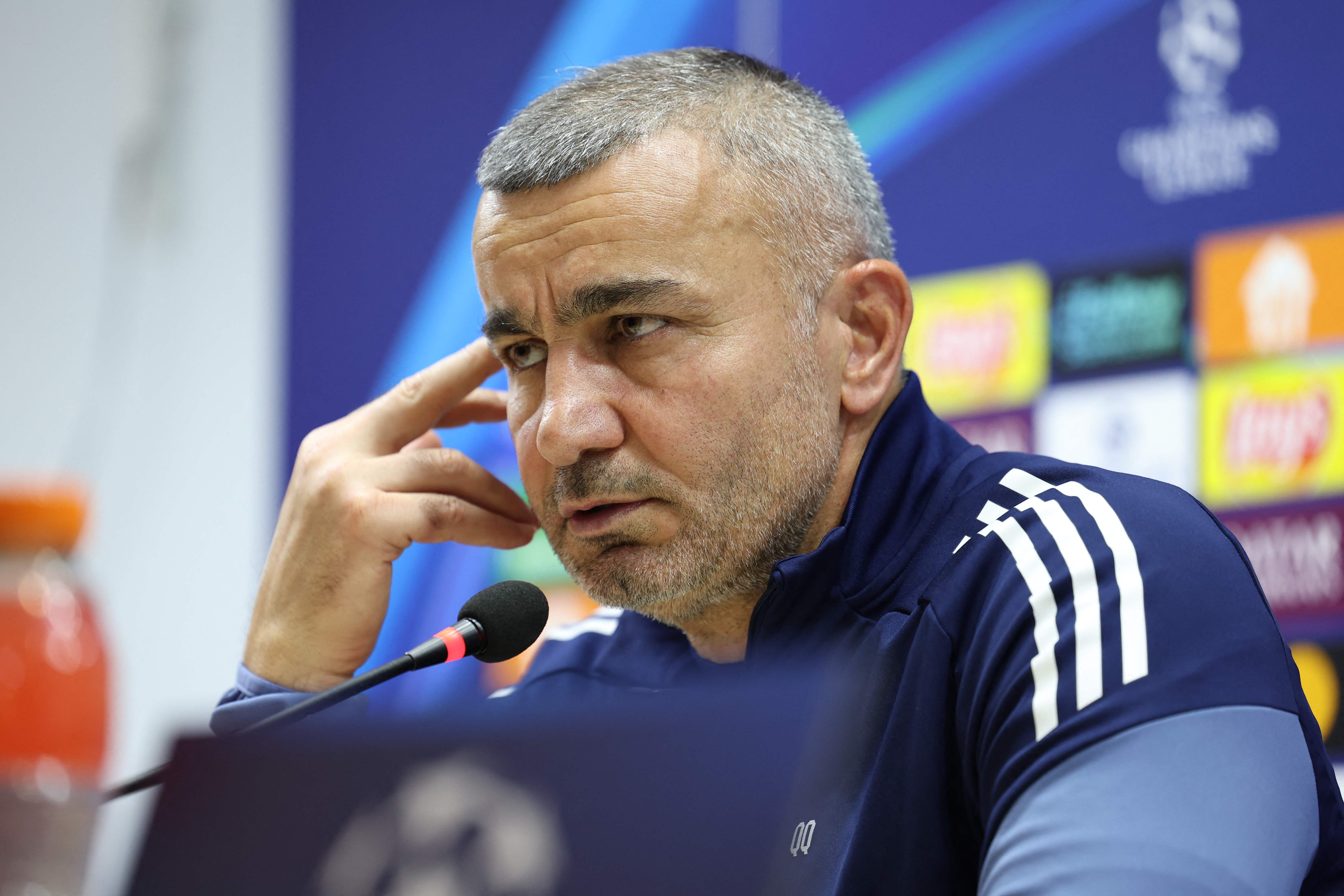 Karabahhi peatreener Gurban Gurbanov. Foto: Scanpix / Girogi Arjevnadze / AFP