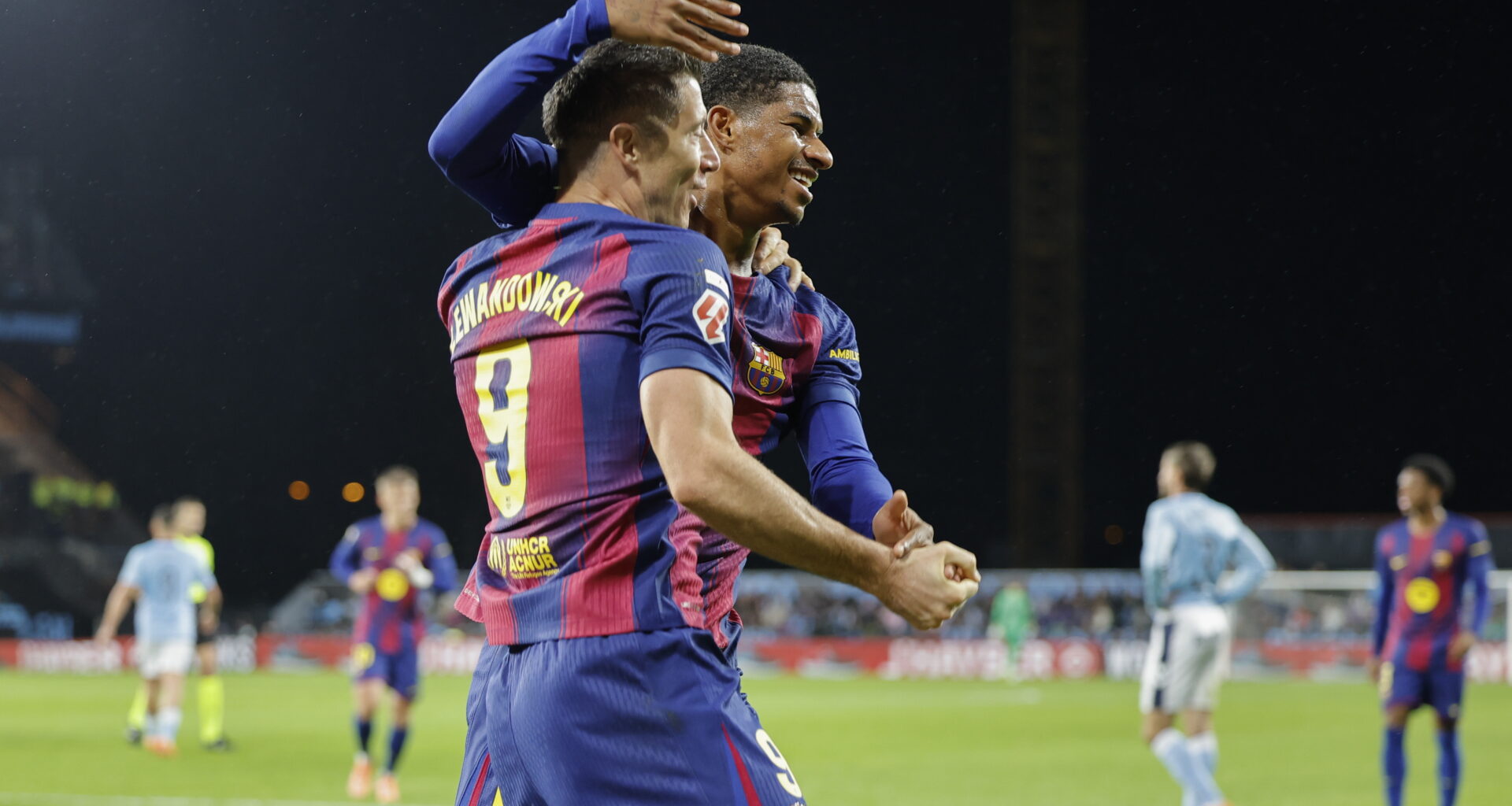 Lewandowski ja Rashfordi juhtimisel lustinud, samas jälle lasknud Barcelona tõusis Real Madridile lähemale