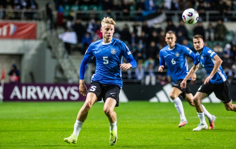 Rocco Robert Shein naudib mänguminuteid nii koduklubis kui ka Eesti koondises. Foto: Brit Maria Tael