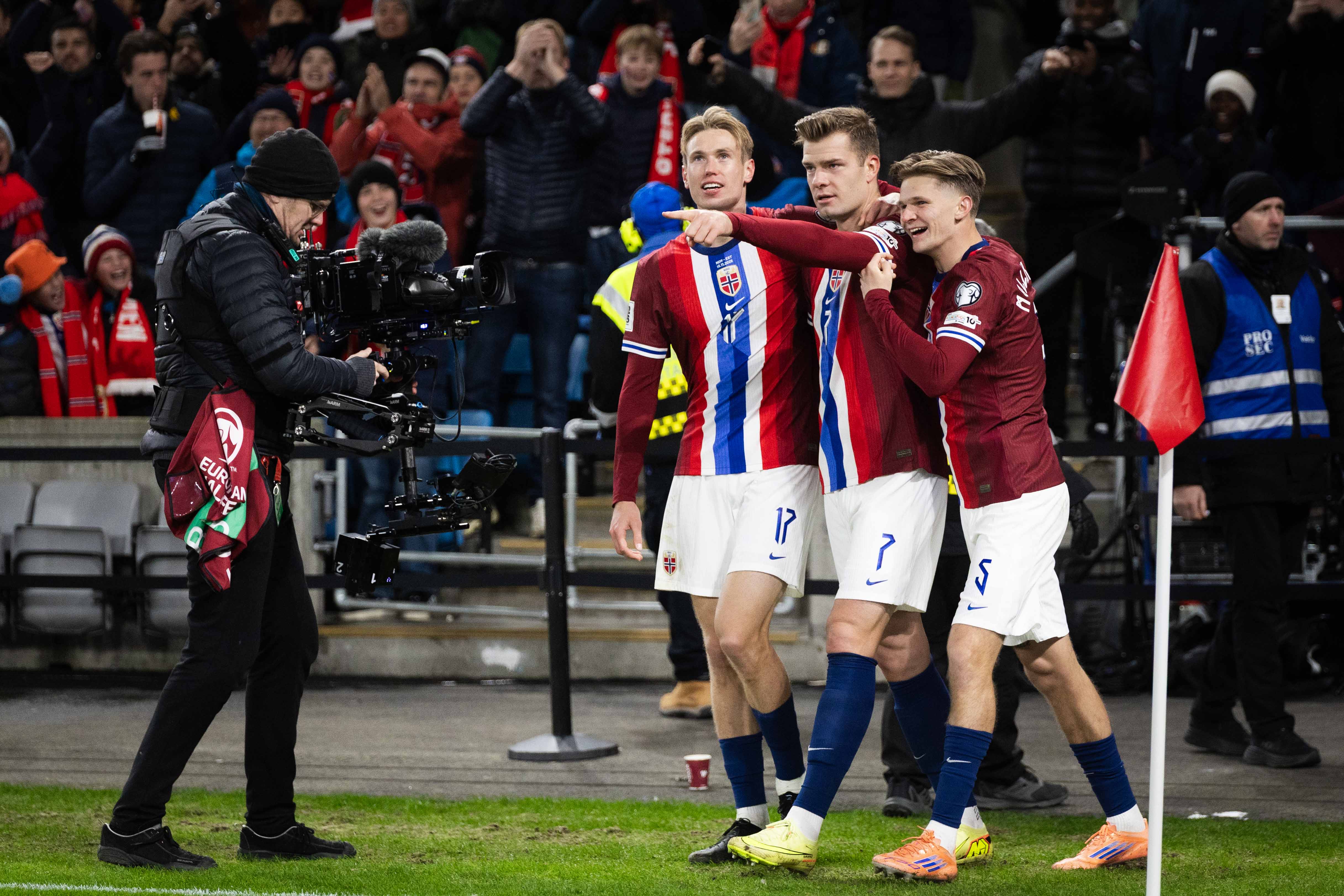 Norra võitis Eestit teise poolaja väravatest 4:1. Foto: Katariina Peetson / jalgpall.ee