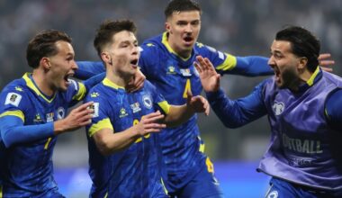 Kiire punane ja debüütvärav ristnurka ehk Bosnia ja Hertsegoviina pani Austriale pinged peale