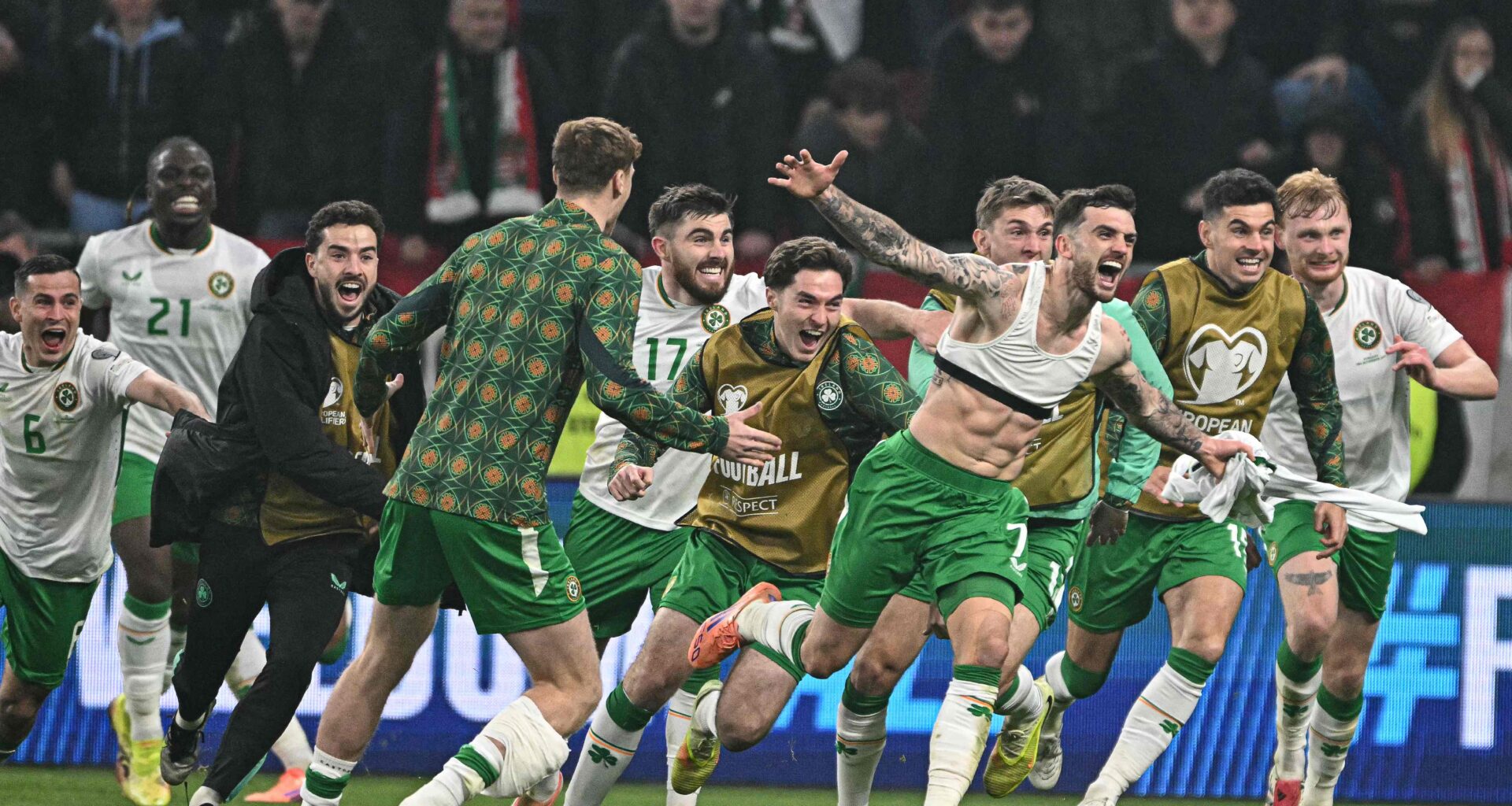 Ronaldota mänginud Portugal kostitas Armeeniat üheksaga ja pääses MM-ile, Iirimaa šokeeris Ungarit!