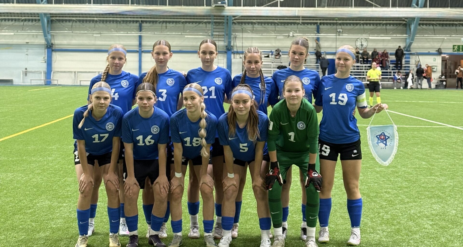 Neidude U15 koondis lõi sõprusturniiril värava, ent kaotas Slovakkiale