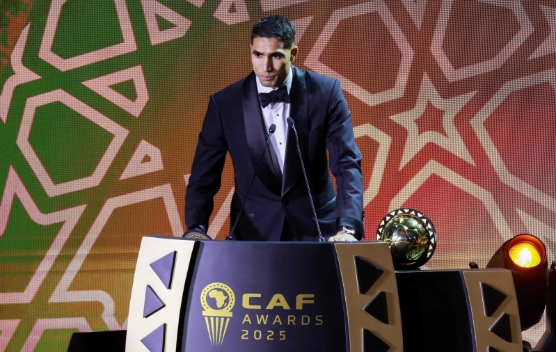 Aafrika aasta jalgpalluriks valiti paremkaitsja Hakimi