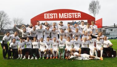 Premium liiga võitja Tallinna FC Flora. Foto: Katariina Peetson / jalgpall.ee