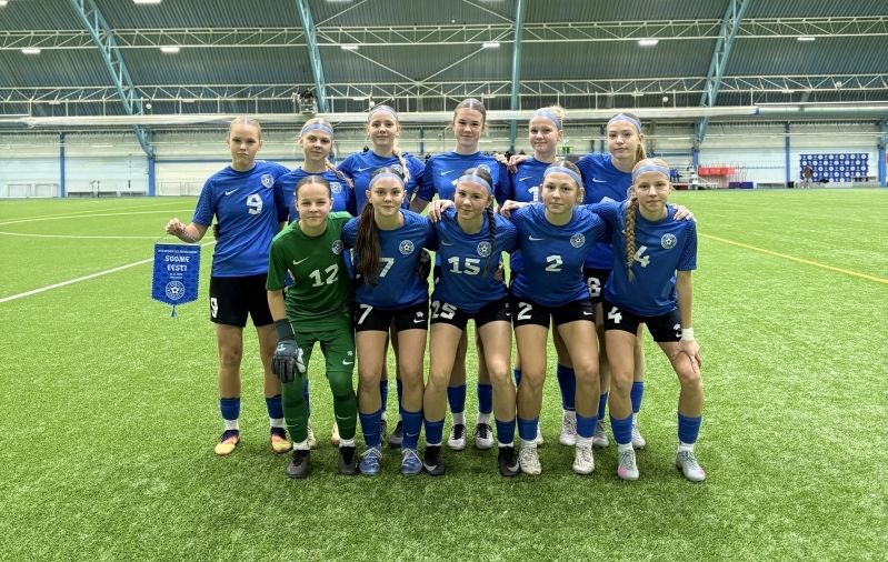 Neidude U15 koondis kaotas Soomes ka kolmanda mängu