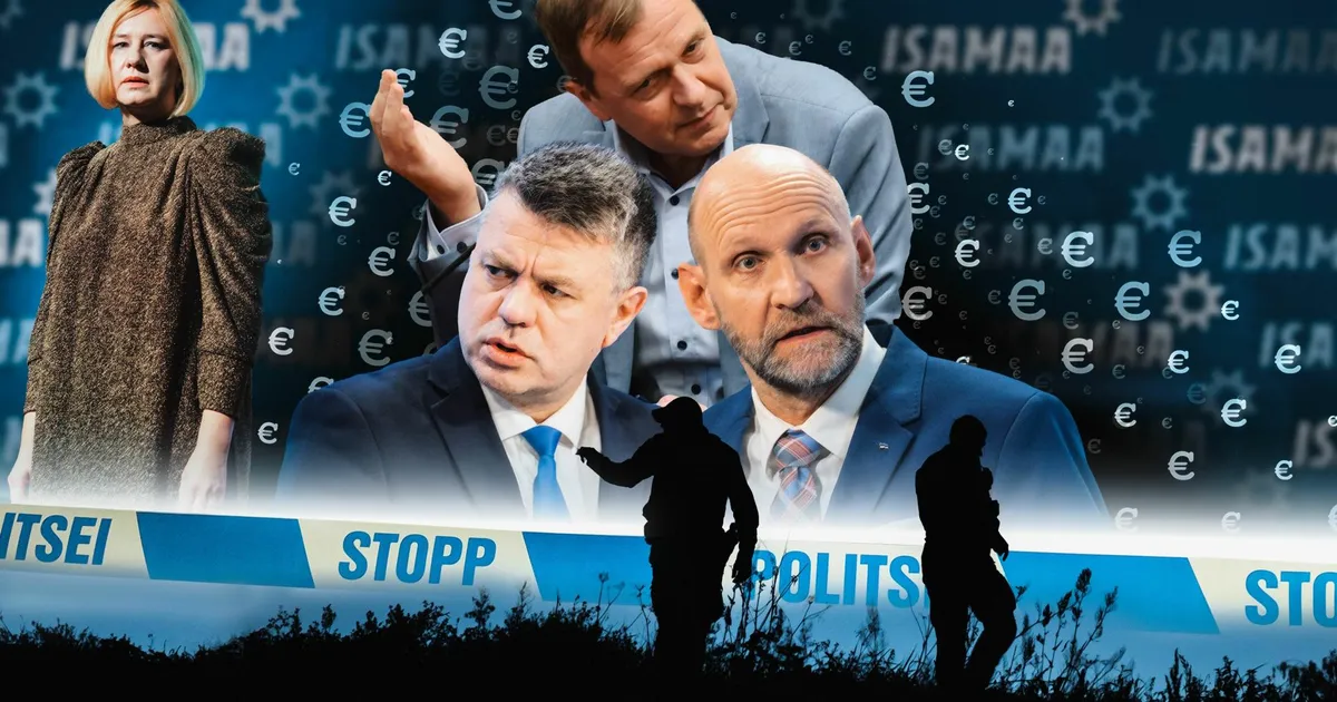 ESITATAKSE KAHTLUSTUS ⟩ Isamaa sai kutse keskkriminaalpolitseisse