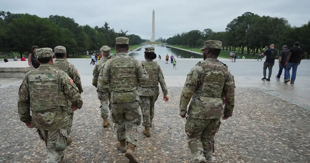 Valge Maja lähedal tulistati kaht rahvuskaardi sõdurit