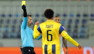 Tohver vilistas Euroopa liiga kohtumist, kus osales endine Levadia keskkaitsja  (kuus väravat, seitse kollast ja üks punane!)