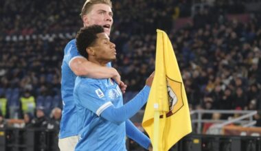 Esinelik tihedalt koos: Napoli võttis Roma skalbi ja Lautaro Martinez lisas CV-sse uue ohvri