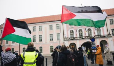 FOTOD | Tallinnas toimus meeleavaldus Palestiina toetuseks