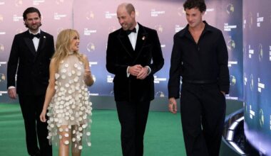 KLÕPS | Popstaarid Kylie Minogue ja Shawn Mendes kohtusid prints Williamiga