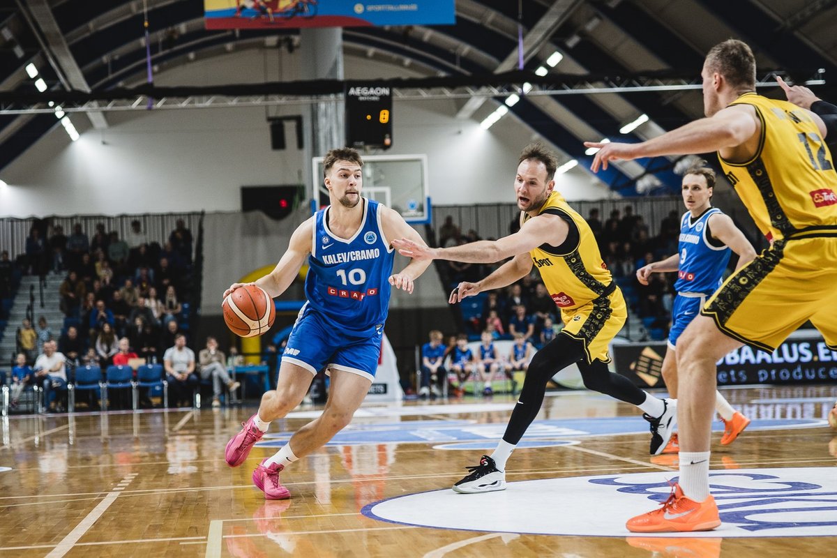 OTSE DELFI TV-s | Kalev/Cramo juhib Poola klubi vastu enne neljandat veerandit 20 punktiga