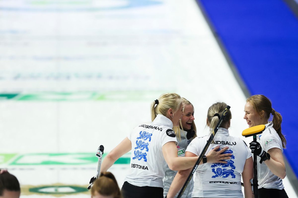 Tippseltkonda kerkinud Eesti kurlingunaiskond sai EM-turniiril teise koha