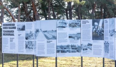 FOTOD | Tehumardi nõukogudeaegsest mälestussambast sai Eesti esimene ümbermõtestatud monument