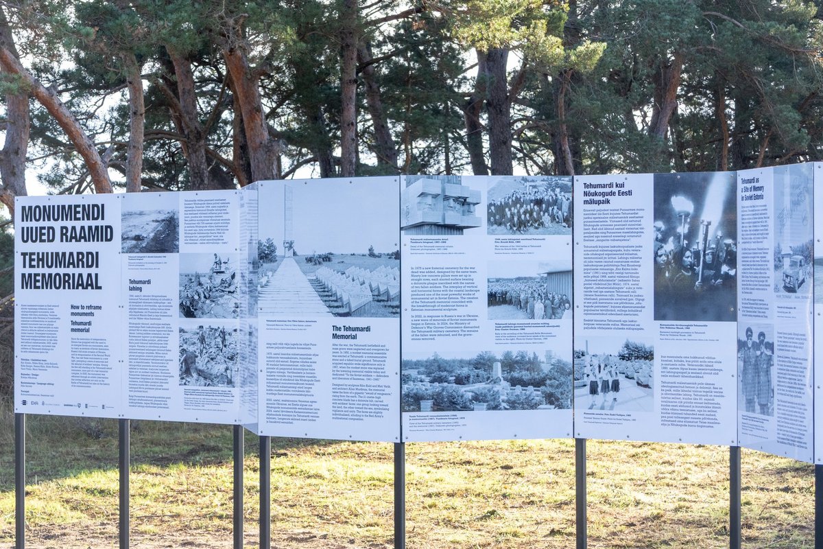 FOTOD | Tehumardi nõukogudeaegsest mälestussambast sai Eesti esimene ümbermõtestatud monument