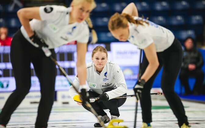 Eesti kurlingunaiskond sai MK-etapil kolmanda koha | Kurling