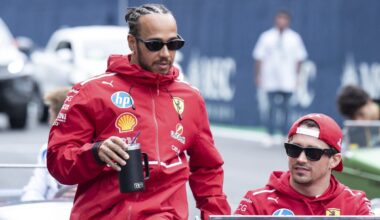 Ferrari juht kritiseeris Hamiltoni ja Leclerci: tegelege sõitmise, mitte rääkimisega