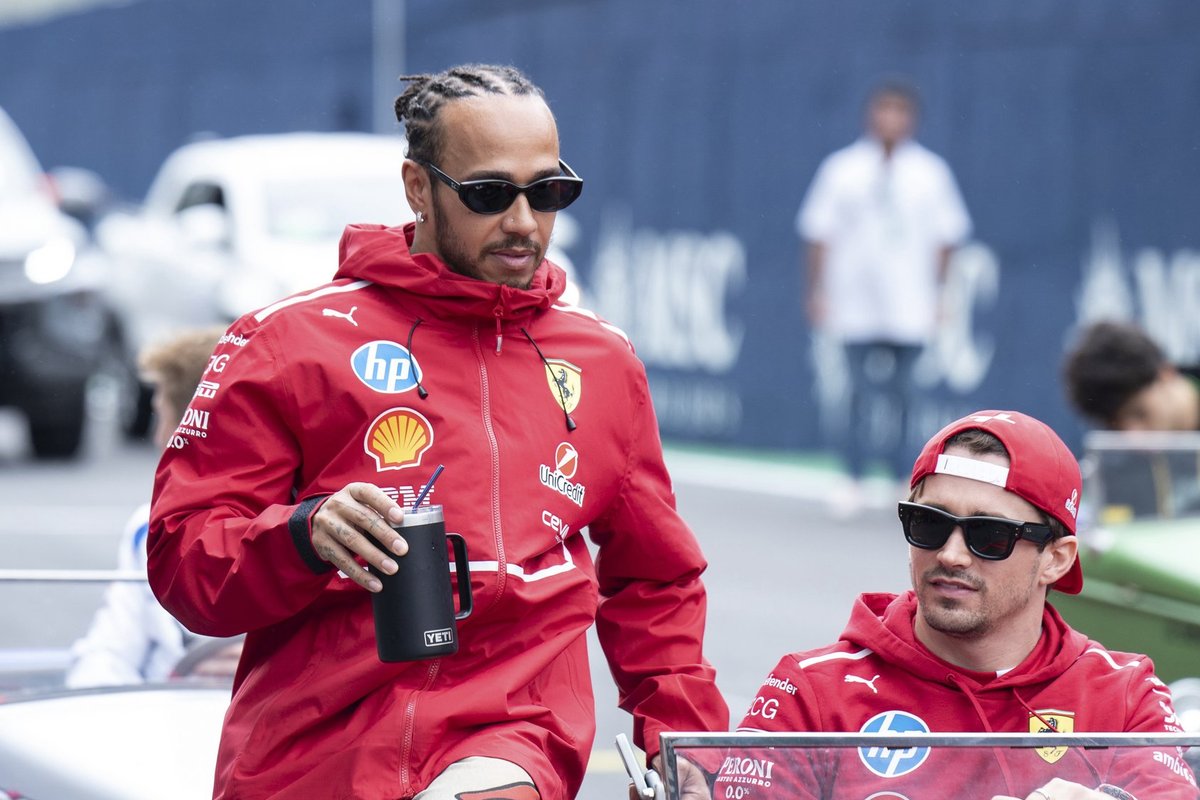 Ferrari juht kritiseeris Hamiltoni ja Leclerci: tegelege sõitmise, mitte rääkimisega