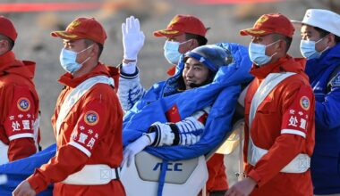 VIDEO | Kolm Hiina taikonauti lendasid kosmosejaama, kus pole tagasitulekuks vajalikku kosmoselaeva