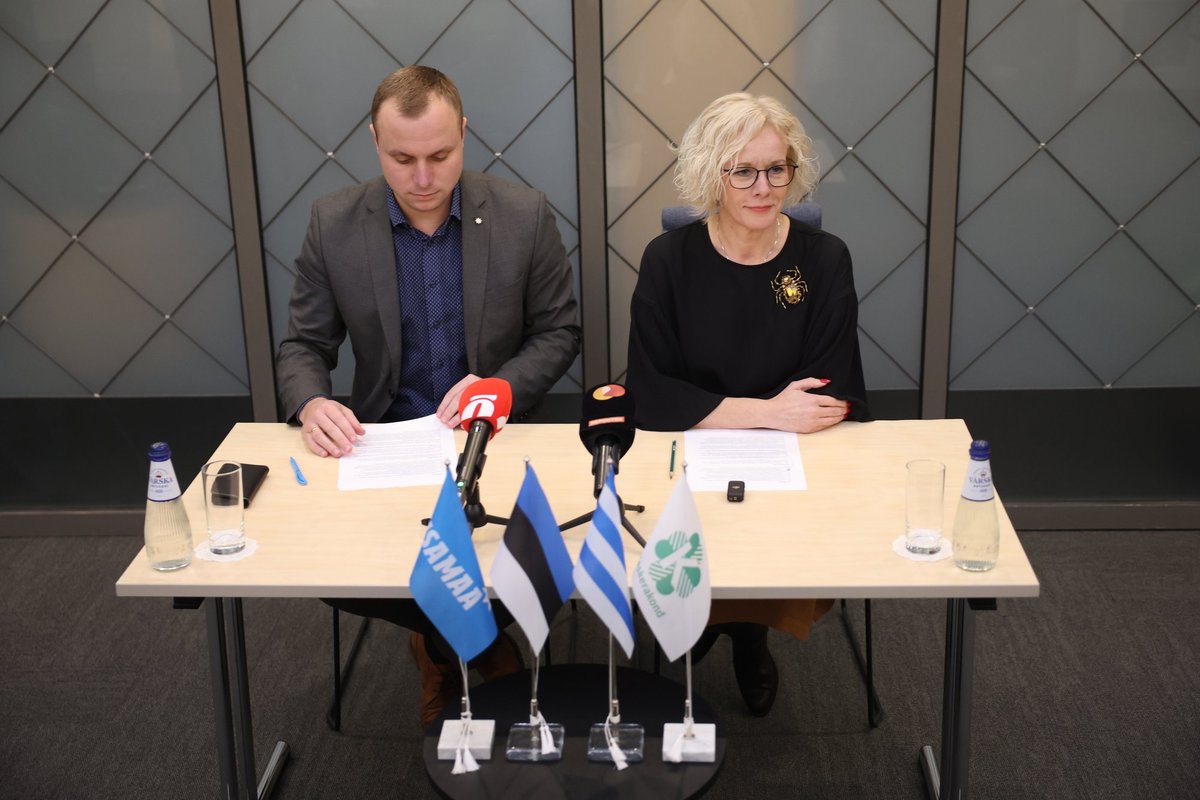 VIDEOD ja FOTOD | Tallinna uus võimuliit lubab hakata eakatele jälle abipakke saatma