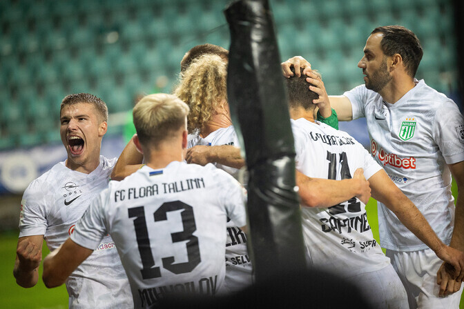 Flora jõudis Kuressaare alistamisega võidu kaugusele meistritiitlist | Premium liiga