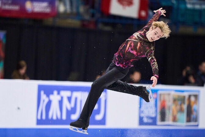 Selevko jõudis esimese Eesti meesuisutajana GP-etapil pjedestaalile | Iluuisutamine