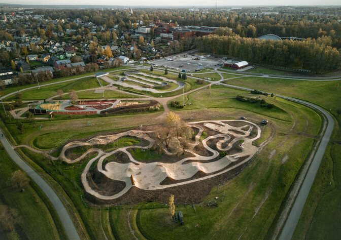 Tartus avatakse neljapäeval Eesti unikaalseim rattapark | Jalgrattasport