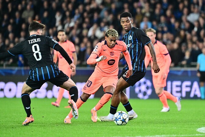 Barcelona pidi Belgias võrgust korjama kolm palli, Cityle kindel võit | Jalgpall