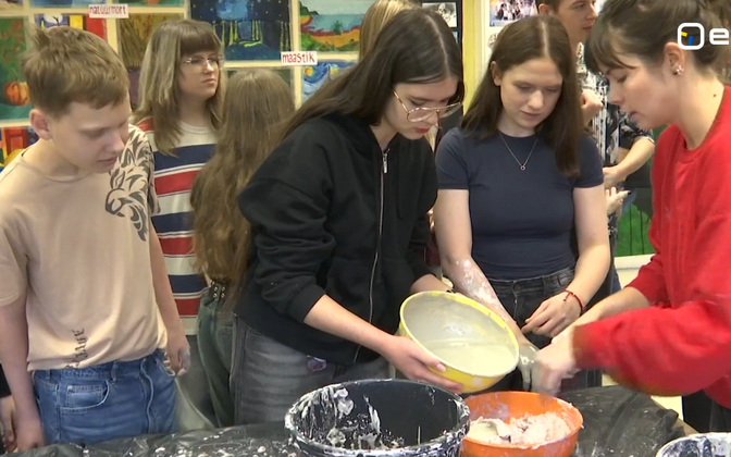 Narva koolides toimetavad sel nädalal Eesti kunstnikud | Eesti