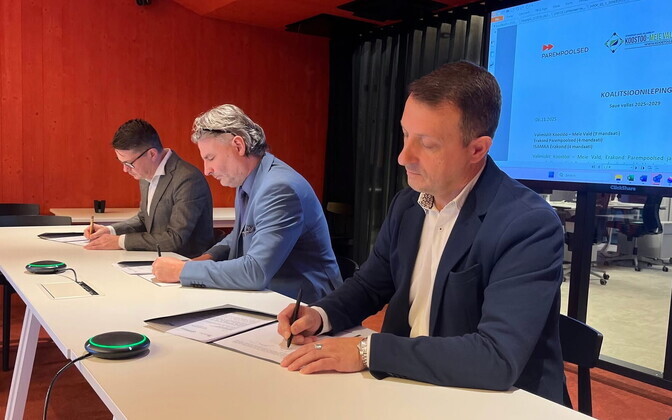 Saue vallas tegid koalitsiooni Laisa valimisliit, Isamaa ja Parempoolsed | Eesti