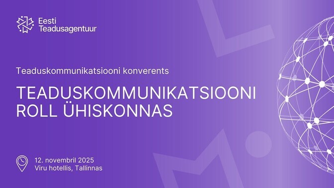 Otse kell 10.30: konverents teaduskommunikatsiooni rollist ühiskonnas | Teaduselu