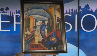 Liivrand: kaua kadunud Jaan Vahtra maal on oma aja moodsa kunsti tippteos | Terevisioon